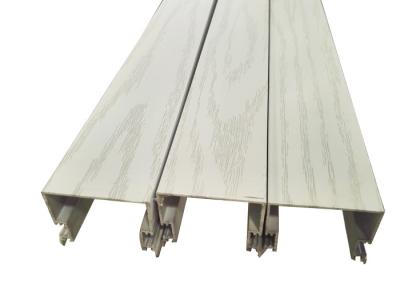 White Oak Aluminium Door Profiles / Components /  Configurations T5 Annealing Treatment