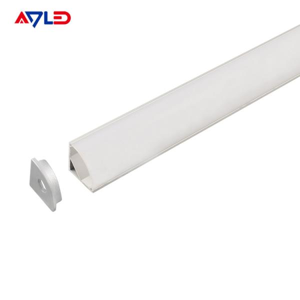 16*16mm Hanging led aluminum anodized aluminum extrusion led profile surface corner mounted led light strip profile
