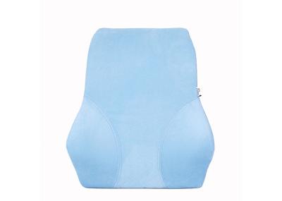 Lumbar Back Support Memory Foam Seat Pad Cushion With Mesh Cover , 50-80D