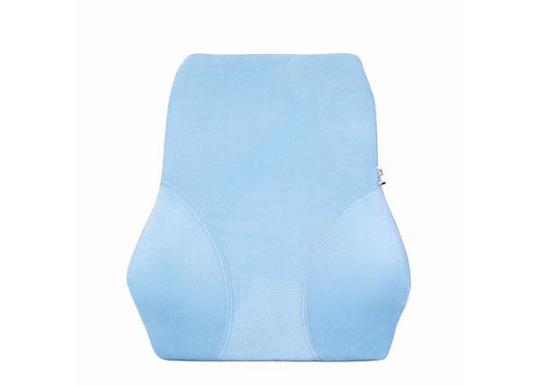 Lumbar Back Support Memory Foam Seat Pad Cushion With Mesh Cover , 50-80D