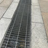 Grille inoxydable de barre d'acier d'entrepôt de la plaine Q235
