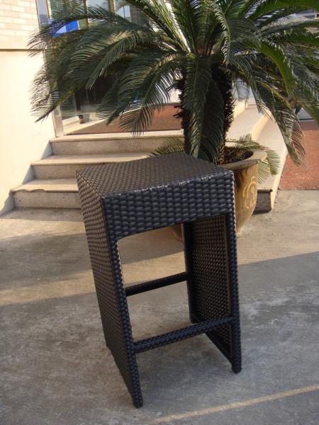 Outdoor Resin Wicker Bar Set