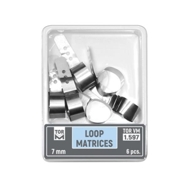 Dental Matrix Band Dental Loop Matrices kit 1.597 TOR-VM CE Certificate Hot 2022 Sale 6PCS/PK