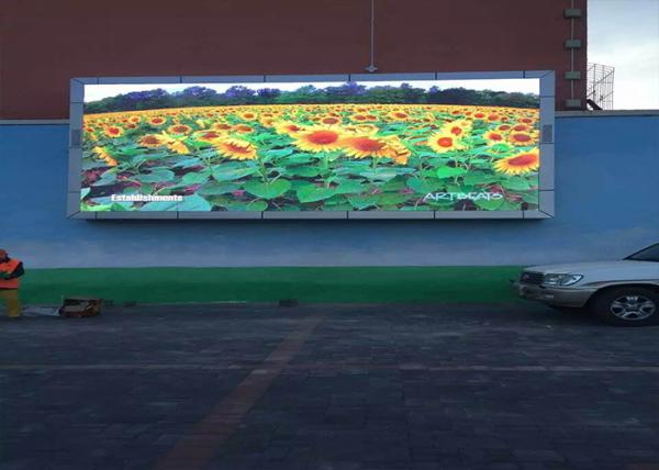 P6 SMD3535 Outdoor Full Color LED Display 192x192mm LED Panel 1/4 Scan Kinglight