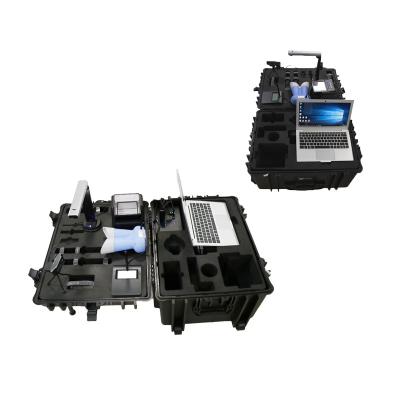 Mobile Biometric Registration Kit Unit IP67 With Camera Fingerprint Scanner Iris Tablet