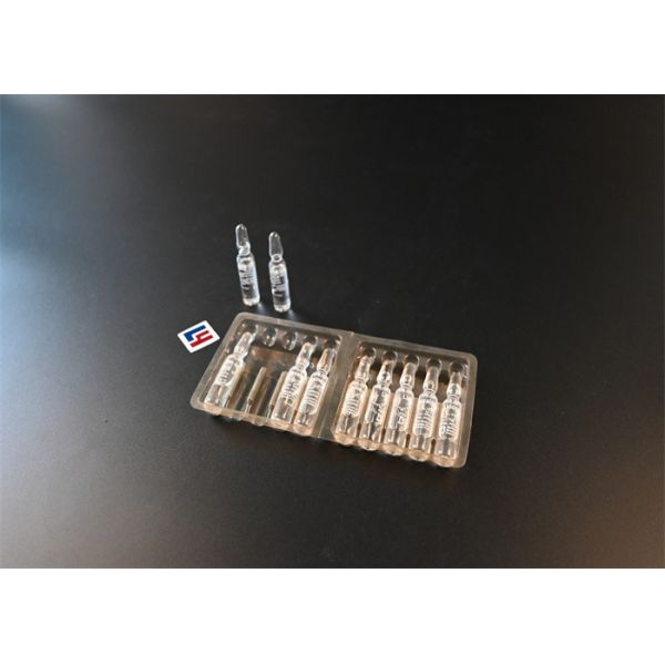 Ampoule Tray Ampoule Blister Packaging Medical Grade PET PETG ISO13485 Certificated