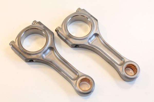 154.5mm Titanium Alloy Racing Titanium Connecting Rod Polishing With Anodize