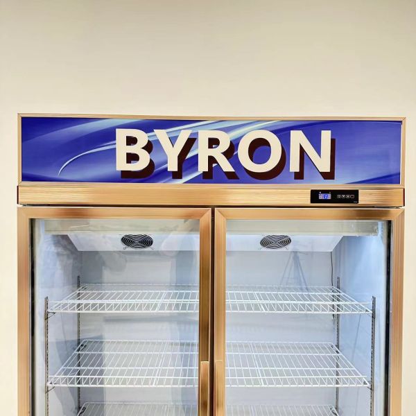 Supermarket Clear Door Fridge Vegetable Showcase Refrigerator
