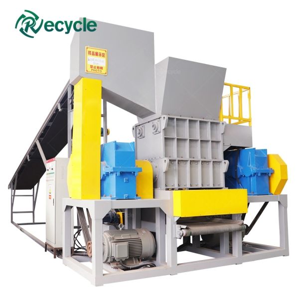 Double Shaft Shredder for Shredding ABS Plastic Scrap Steel Waste Products Efficiently