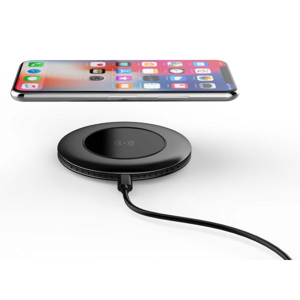 Multi Color Wireless Phone Charger 100*100*9mm Support Overcurrent Protection
