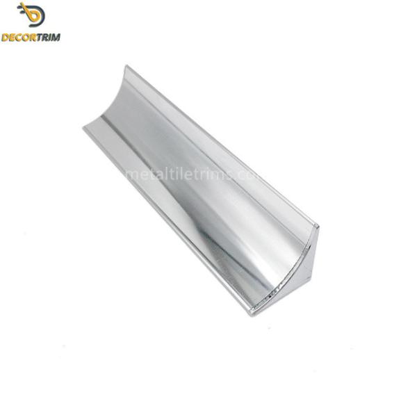 40mm Metal Internal Edge Tile Trim , Internal Corner Trim For Tiles 2.5m Length