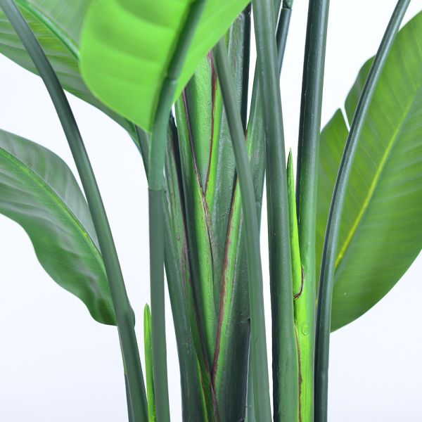 Wholesale Artificial Plants Palm Tree & Birds of Paradise - Model K Traveler's Palm 5.2ft-8.2ft | Haihong Factory Direct | Large Tropical Artificial Trees for Outdoor Landscaping