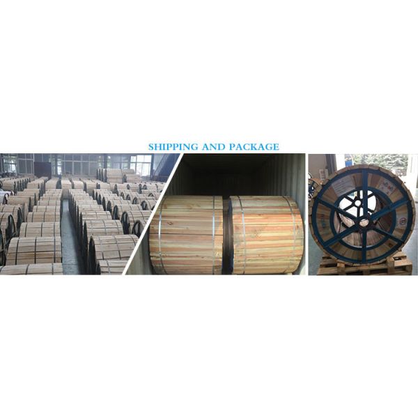 Stranded OPGW Optical Fiber Composite Overhead Ground Wire Double Layer