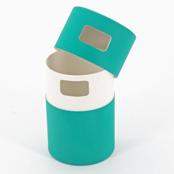 Emballage en papier ondulé en tube de carton Emballage de bougies