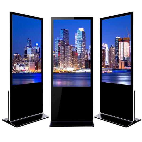 Interactive Touch Screen Kiosk for Dynamic Advertising: CMS-Enabled, High-Definition, Ideal for Various Locations