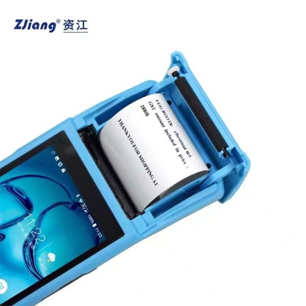 ODM 4G Android Portable Wireless POS Terminal Machine With 58mm Printer