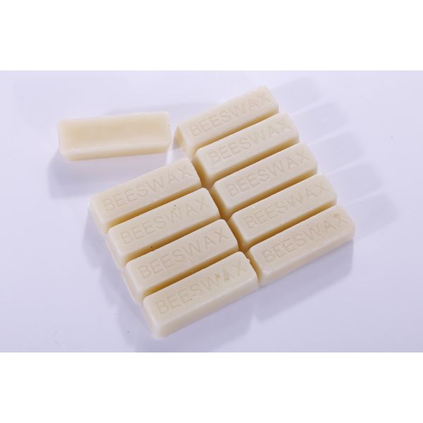 White Beeswax 100% Pure Natural Beeswax in 28g Bar Food Grade for Cosmetic and Pharmaceutical Use