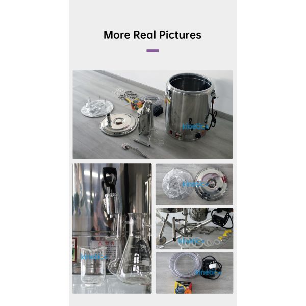 Neroli/Juniper Berry/Jojoba Essential Oil Distillation and Extraction Machinery with 2-4kg per Batch Capacity