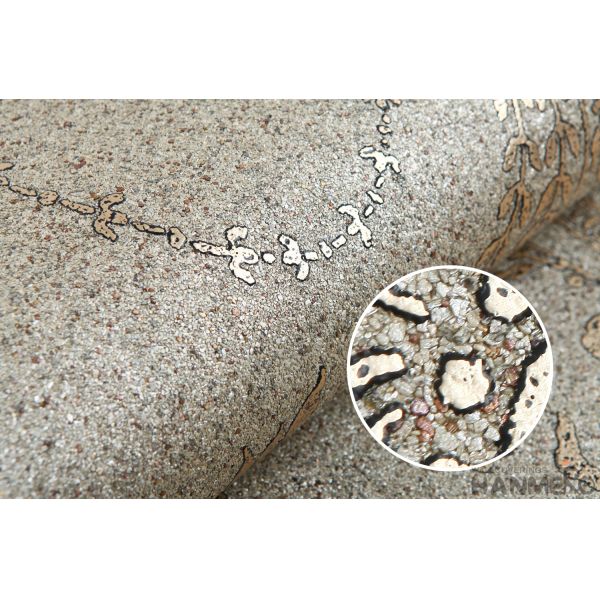 High-end Eco-friendly Living Room Striped Wallpaper Modern Style