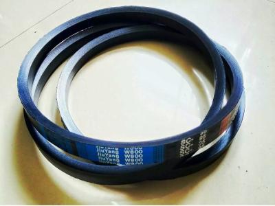 Wrapped Rubber Transmission Belt With Polyester / Aramid / Kevlar Cord