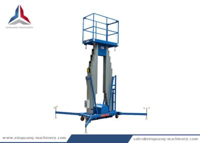 Double Mast Hydraulic Aluminum Lift Table with 10m Working Height