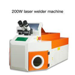 Matel Welding 200W Desktop Yag Dental Gold Silver Platinum Jewelry Spot Welder Industrial Fiber Laser Welding Machine
