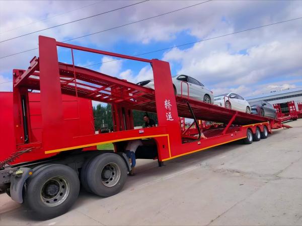 Cimc Excellent en acier inoxydable 2/3 axe en gros 8-9 Voiture de transport routier