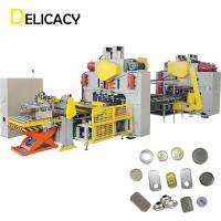 CNC automático completo Línea de producción de latas, prensa de la alimentación de hoja de la hojalata del extremo de EOE