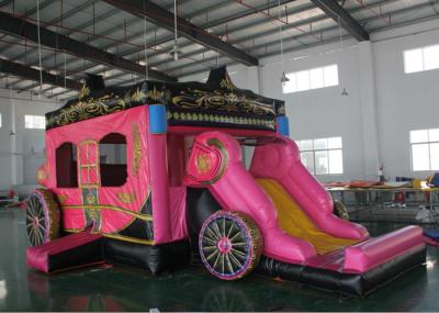 Princess Inflatable Combo With Full Printing ,Giant Inflatable Bouncers With Slide