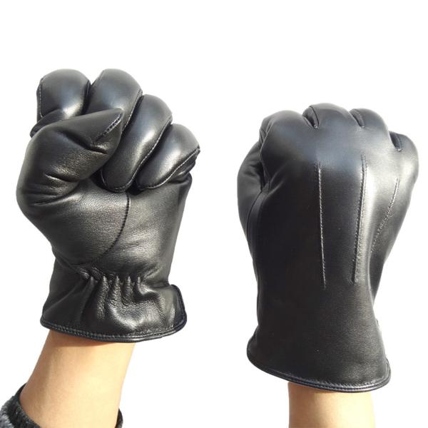 Hot selling wholesale cheap genuine sheepskin fur real leather gloves winter