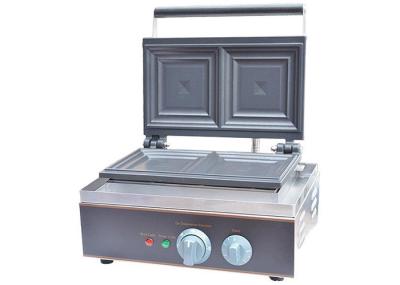 Stainless Steel Electric Sandwich Waffle Maker Sandwich Press 1550W/220~240V, Snack Bar Equipment