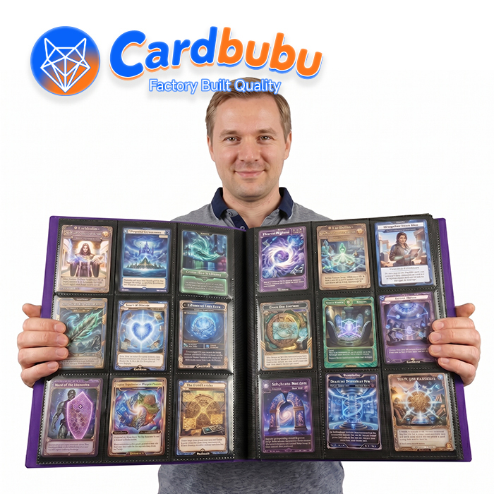 Card Binder 9 Pockets Trading Card Collection Binder Yugioh MTG TCG Manufacturer