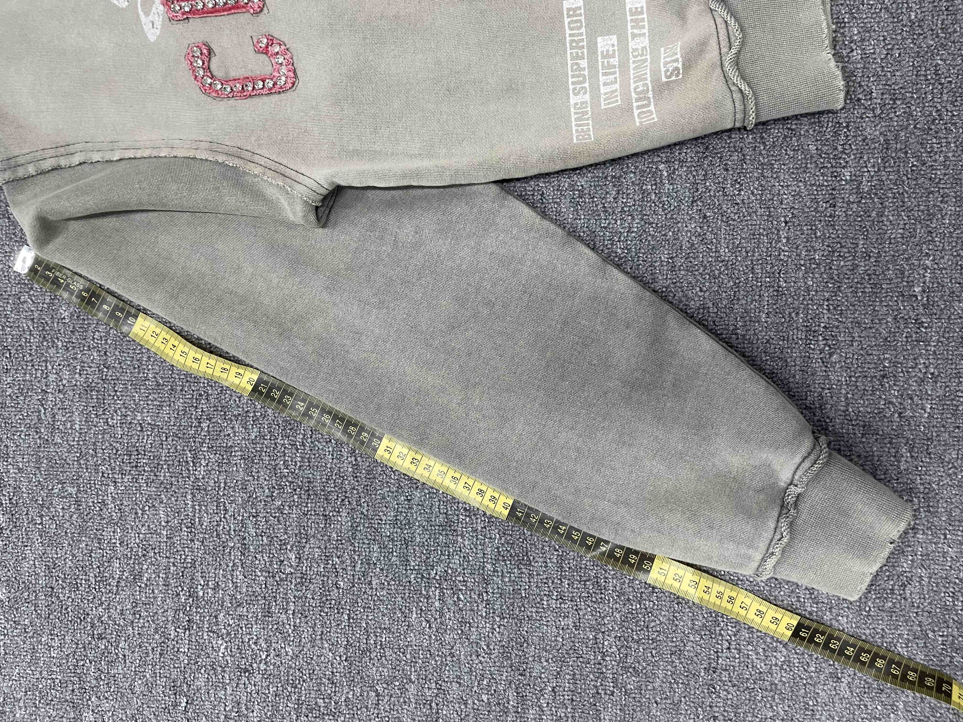 Custom Double Hood Zipper Vintage Acid Wash Applique Rhinestone Screen Print Frayed Distressed Highweight Quality Men's Hoodies