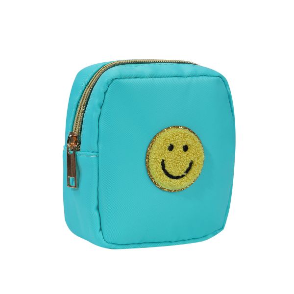 24 Colors Zipper Waterproof Toiletry Bag Large Make-up Bags for Travel in Nylon Pouch