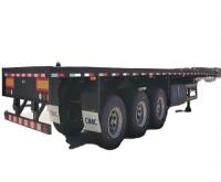 CIMC utiliza capacidad de carga pesada 40 60 80 100 toneladas 3 Eje 4 Eje 40 pies 45 pies Contenedor Semi remolque de cama plana a África