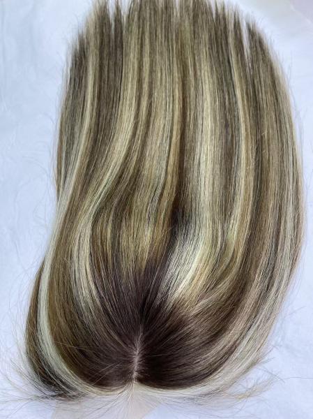 Ready to Ship Large Base 7x8 8x9 9''*9'' 9x10 Jewish Silk Base Topper Top Virgin Human Hair for Women 14-18inches Length