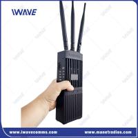 Transceptor táctico portátil SDR MANET de malla de 5W con canales RF 2Tx 2Rx