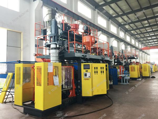 60L Oil Drum Accumulator Extrusion Blow Molding Machine PLC Control High Speed