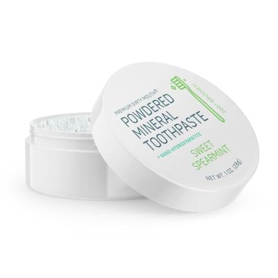 Tooth Cleaning Powder Flavored Essential Oils With Kaolin And Bentonite Clay 1 Oz