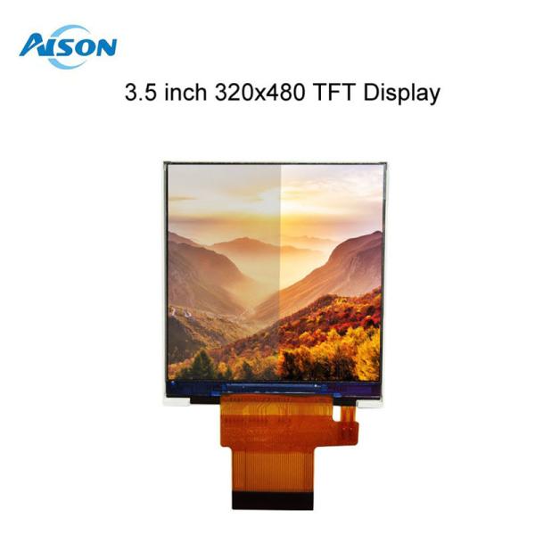 3.5 pouces TFT LCD Module 320x480 Portrait affichage LCD 500 cd/m2 Interface MCU/RGB