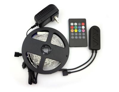 Tuya Smart Wifi Wireless Controller 16.4ft 5m 2m SMD 5050 RGB LED Strip 7.2w / M Waterproof For Home Decoration
