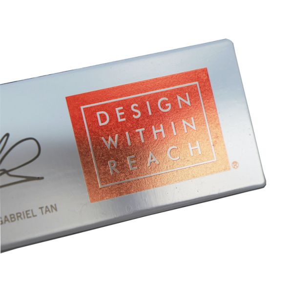 Aluminum Nameplate Flat Printing White Custom Product Content With Adhesive Backing