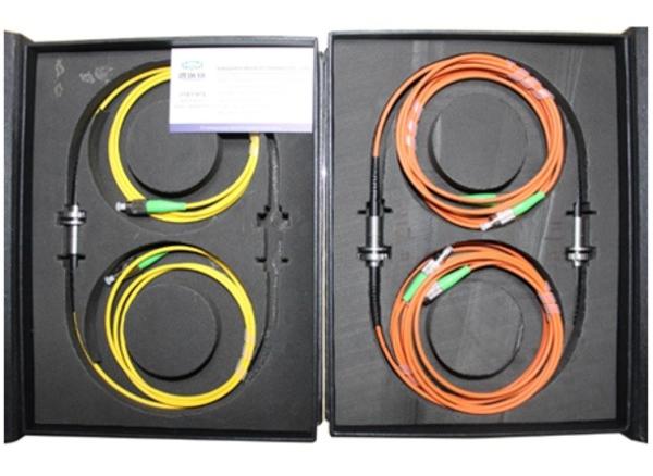 IP68 Single Channel Optical Fiber Slip Ring Long Life Low Insertion Loss 5000RPM