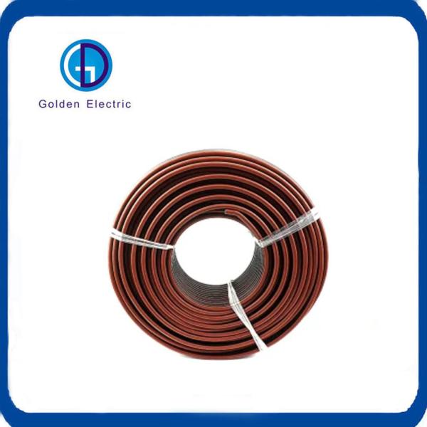 Round Tinned PV Cable 6mm2 1000V DC Twin Core Rianproof For Solar PV System