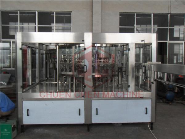 Sparkling Water Carbonated Drink Production Line / Soda Beverage Bottling Equipment