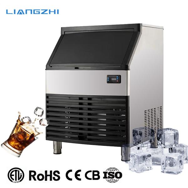 90kg Daily Ice Cube Machine Plant using LZ-200 Technology for High Yield Production