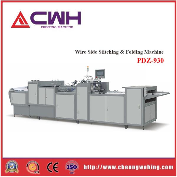 5kw Book Binding Stitching Machine Book Wire Stitching And Folding Machine