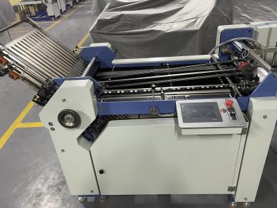 Grande máquina de dobramento de papel automática da largura 480mm com a placa de 6 curvaturas