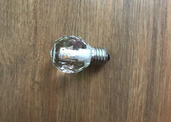 6000k 4.3w Crystal Led Candle 80ra 430lm Ip20 High Sensitivity With E27 Base
