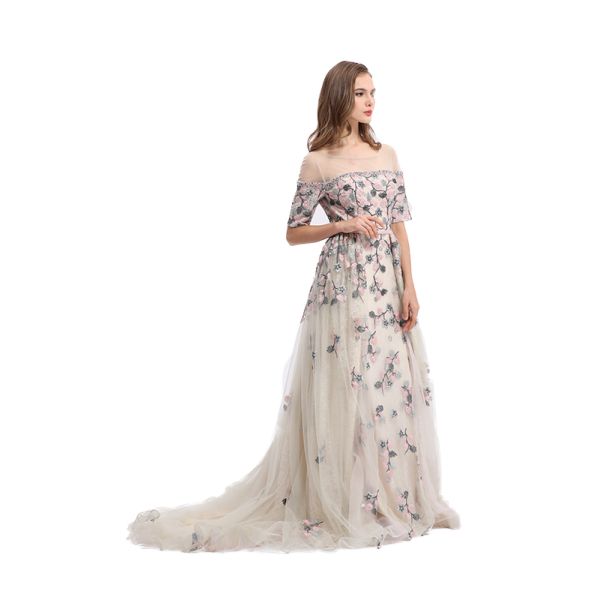 Beautiful Women European Style Evening Dresses For Formal Evening Party